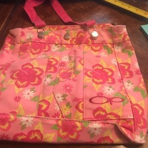 Hawaiian print bag